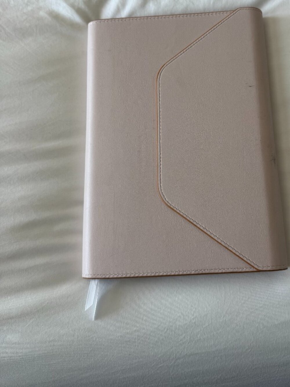 Blush Pink Padfolio Portfolio Organizer w/ Notepad & Card Pockets